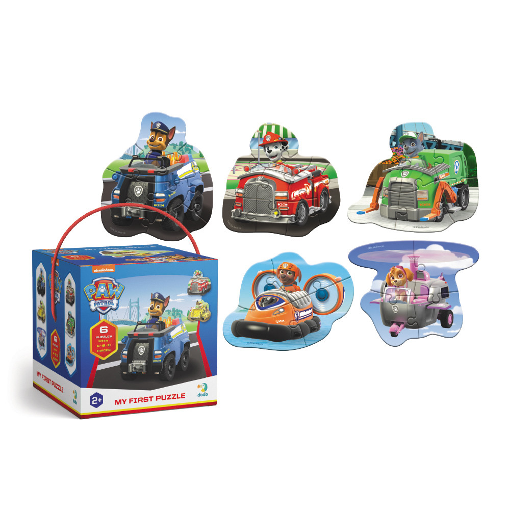 Дитячі пазли Paw Patrol Готові до дії 4-6-8 елементів Dodo 200535