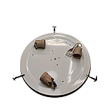 Світильник накладний під лампу настінно-стельовий 40 см круглий Vesta 25060, фото 3