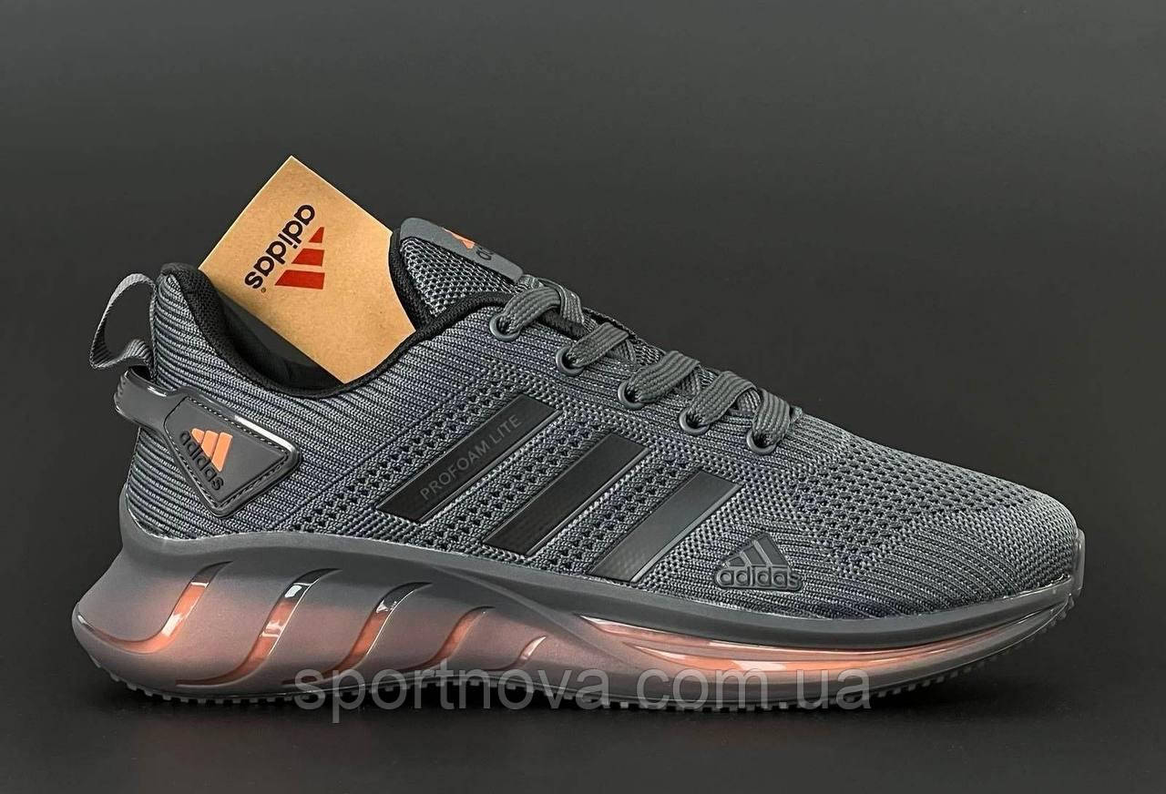 Чоловічі кросівки Adidas Profoam текстиль сірі р 46 (28,5), фото 1