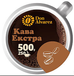 Кава Don Alvarez "Екстра"  розчинна сублімована 500 г