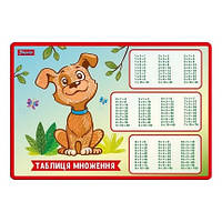 Підложка настільна 1Вересня Zoo Land Таблиця множення