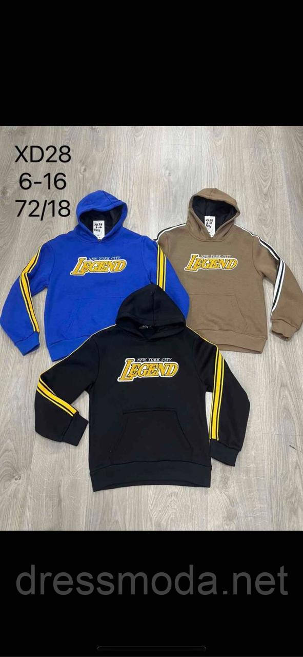 Худі для хлопців злегка утеплені S&D 134-164cm