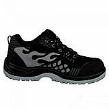 Спецвзуття чоловіче робоче, кросівки захисні демісезонні, роба для працівників, взуття повсякденне ударостійке, btex fire, фото 5
