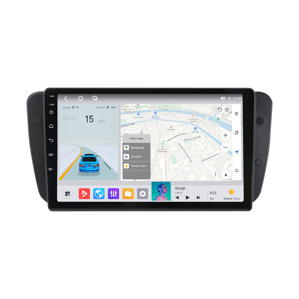 Штатна манитола Mekede MS Seat Ibiza 4 (2008-2015) QleD, фото 1