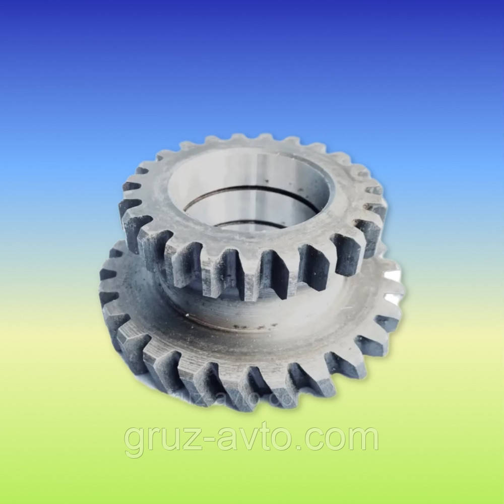 Шестерня провідна КОМ ГАЗ-53 коробки відбору потужності (косий зуб Z-26 прямий зуб Z-23) 53б-420201