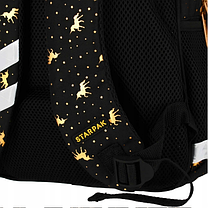 Рюкзак шкільний портфель Starpak з Єдинорогом Чорний, фото 6