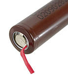 Акумулятор 18650 2000mAh для паяння 9421, фото 2