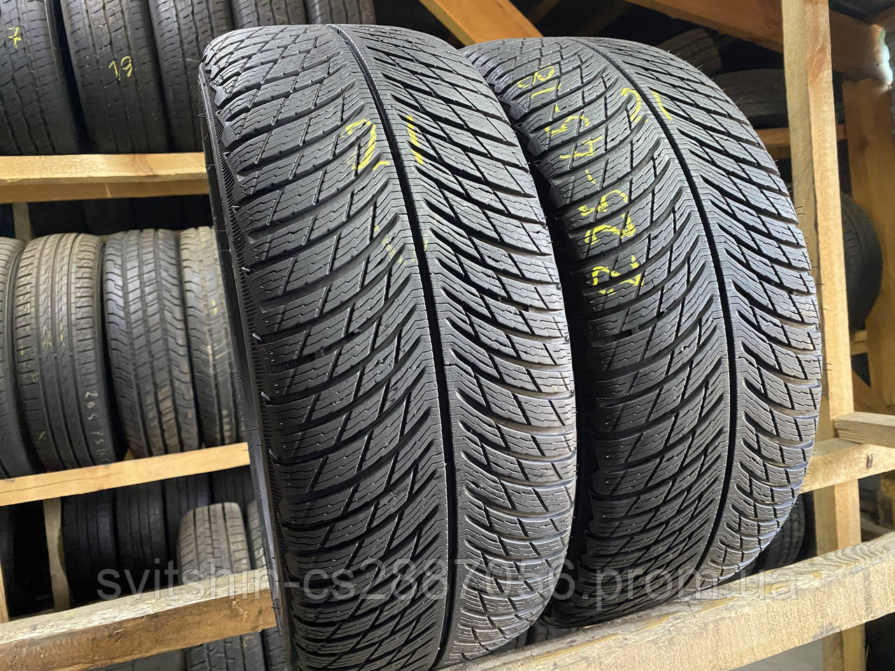 Зимові шини 225/45R18 Michelin Pilot Alpin5 6.5мм 2021рік, фото 1