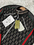 Чоловічий спортивний костюм Gucci CK8173 чорний, фото 5