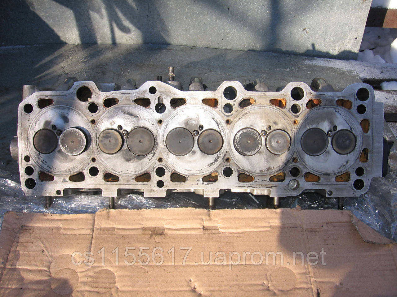 Головка блока цилиндров 046103373B б/у 2.5TDI на AUDI 100, Audi A6 год 1990-1997 (без форсунок) - фото 7 - id-p440681652
