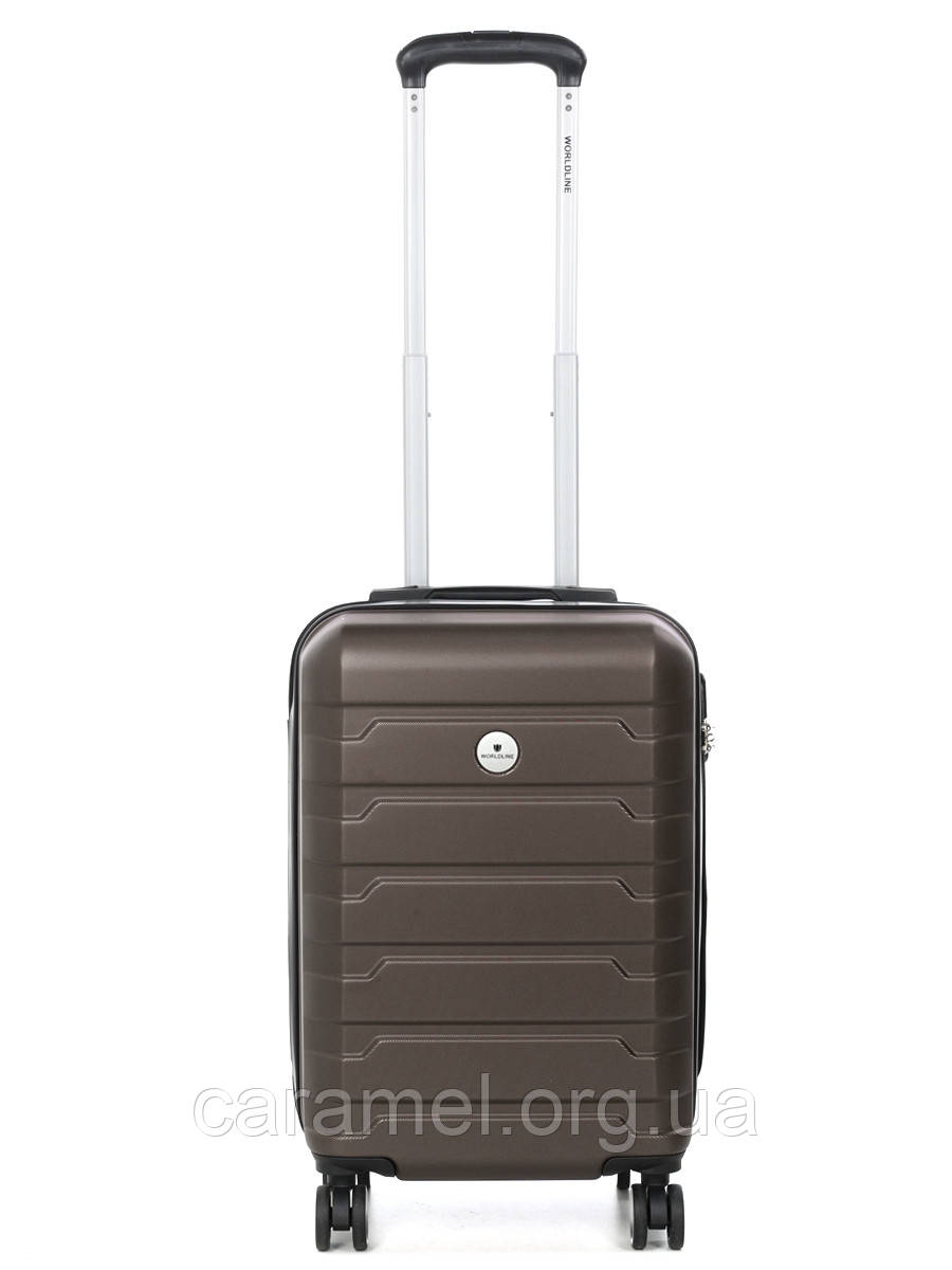 Валіза Франція мала S кава 55х35х24см/38л/2.65кг/Worldline 626