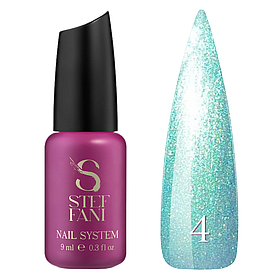 Декоративний топ для нігтів Top Moon Stone Steffani №4, 9 мл