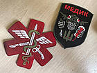 Шеврон медична нашивка бойовий медик, фото 3