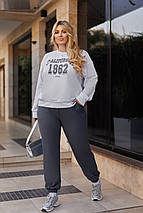 Спортивний жіночий костюм двонитка "Mason" | Норма і батал, фото 4