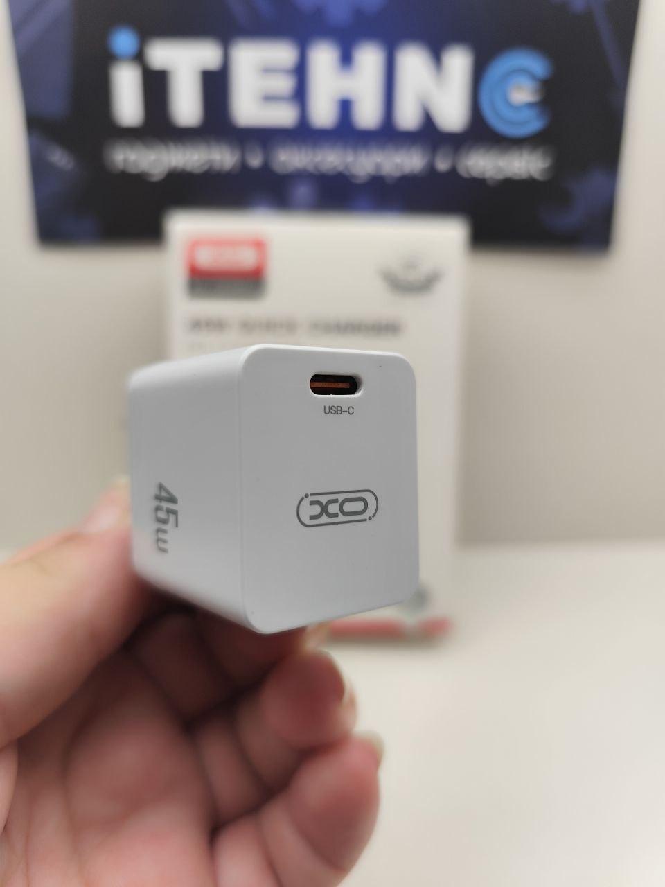 Мережевий адаптер XO CE09 PD 45W (Білий)