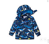 Розкішна дитяча термокуртка на флісі, дощовик, вітровка від tcm tchibo (Чібо), Німеччина, 86-92 см, фото 2