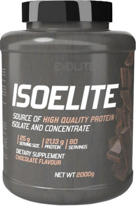 Сиворотковий білок  Evolite Nutrition Iso Elite 2кг шоколад