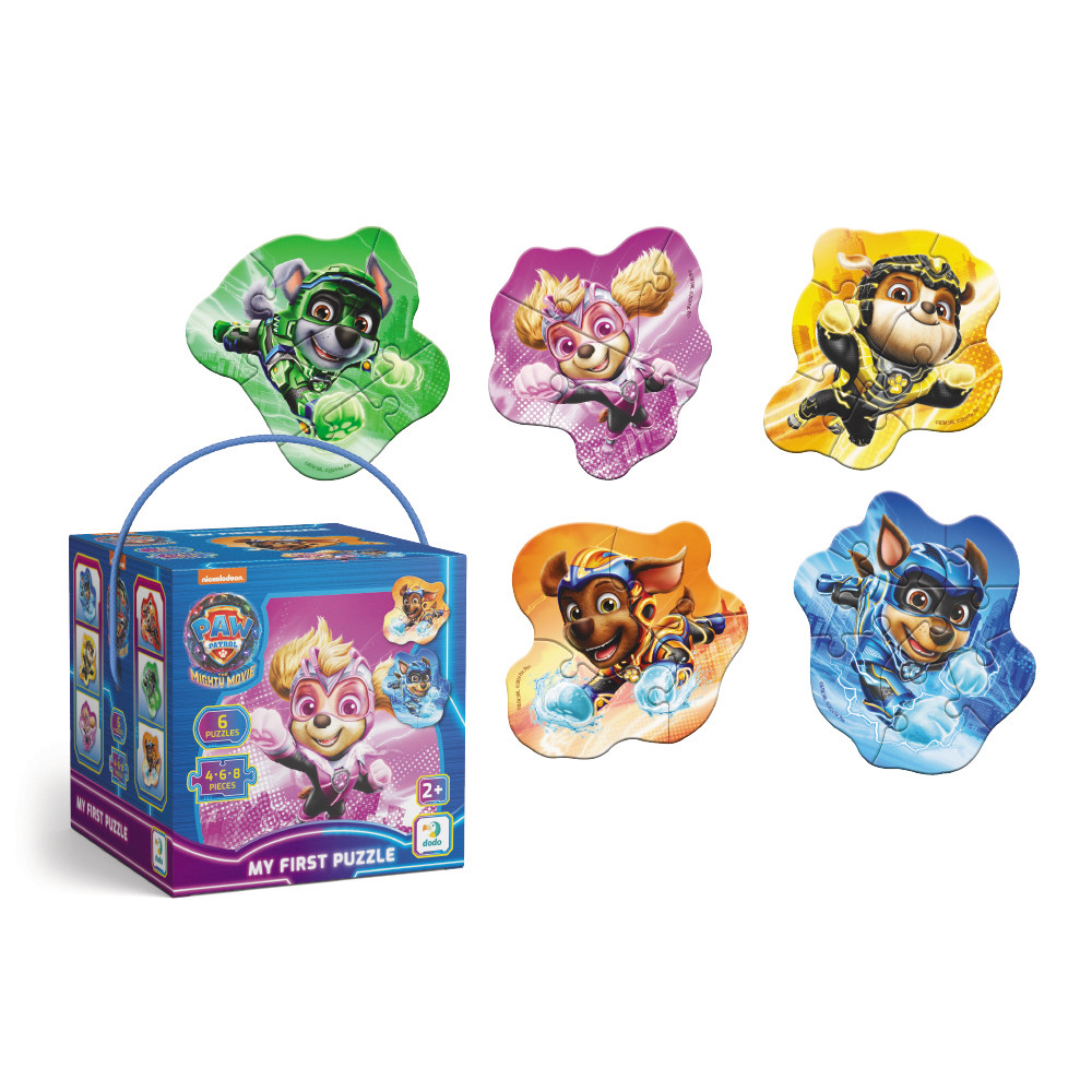 Дитячі пазли Paw Patrol Герої Бухти пригод 4-6-8 елементів Dodo 200536