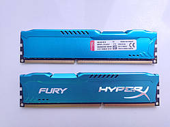 Комплект модулів оперативної пам'яті DDR3 PC3-14900 16ГБ (2х8GB) Kingston Fury 1866MHz OEM (HX318C10F/8)