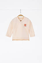 Лонгслів "Pictures", Вершковий