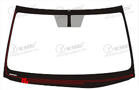 Лобове скло Lexus IS (Седан) (2014 - 2020)