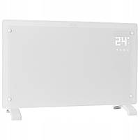 Конвекторний обігрівач Volt Polska 2в1 TermoGlass Pro 2000W Wi-Fi SMART White, фото 3