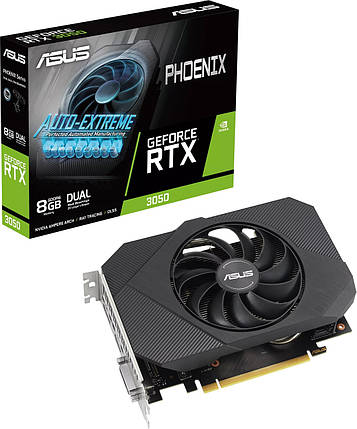 Відеокарта GeForce RTX 3050 8GB Asus Phoenix V2 (PH-RTX3050-8G-V2), фото 1