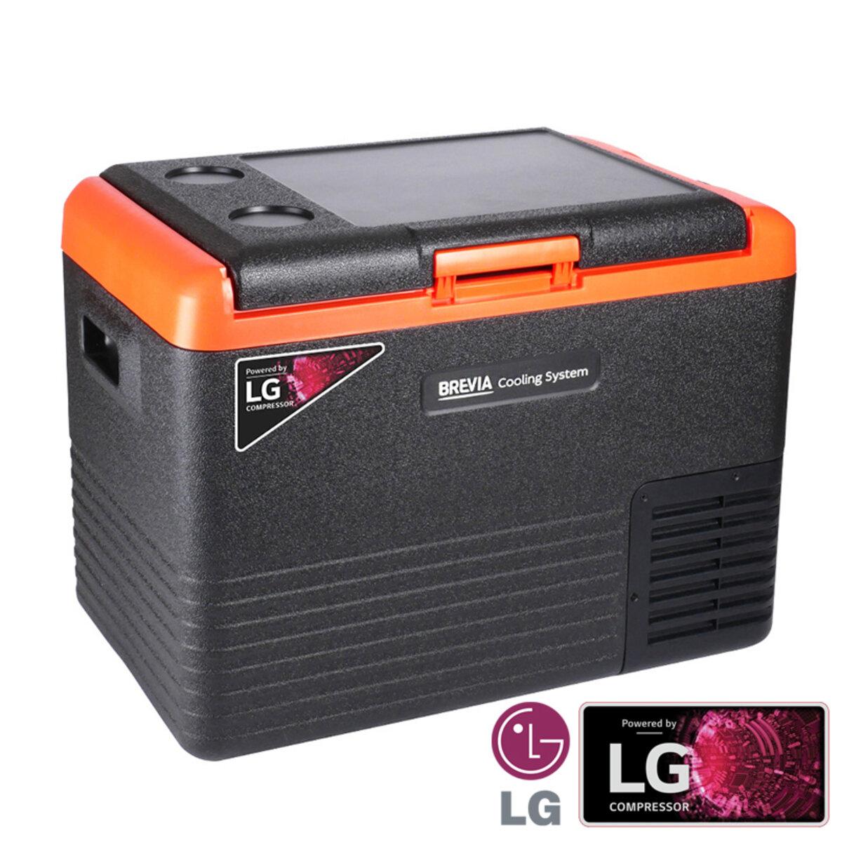 Холодильник автомобільний Brevia 40л (компресор LG) 22525, фото 1