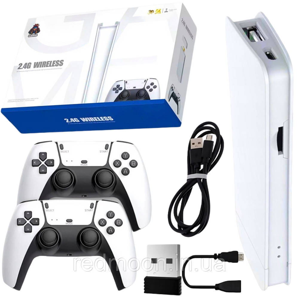Игровая консоль 64GB, 4К + 2 джойстика с 20000 играми, M15 ...