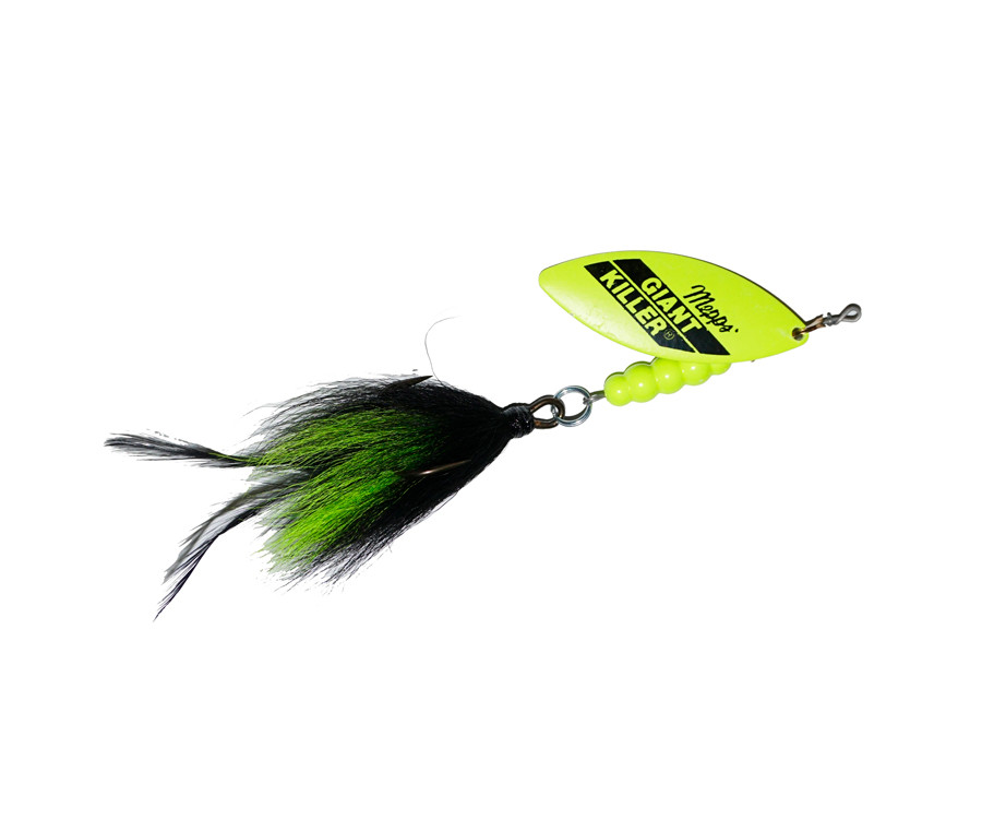 Блешня Mepps Giant Killer No5 35 г Fluo Orange Fluo Chartreuse