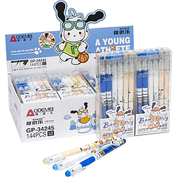 Ручка Пиши-Стирай Аodemei Rabbit 0,38 мм Синя 34245