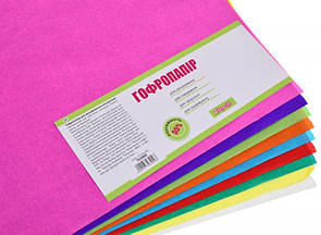 Папір гофрований, тишею (сигаретний)