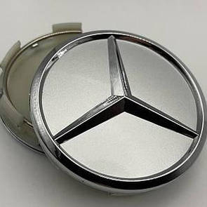 Ковпачок з логотипом Mercedes 60 мм 56 мм Мерседес заглушка