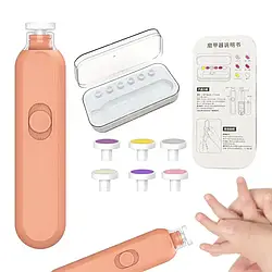 Кусачки для нігтів із підсвіткою для дітей, що обертається на 360 градусів пилка для нігтів