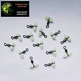 Вертлюг з намистинами (світяться), розмір S, фото 2