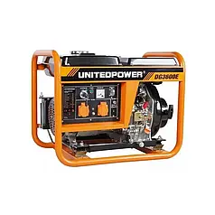 Генератор дизельний 4.0кВт ручний старт United Power DG3600E