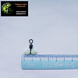 Вертлюг з намистинами (світяться), розмір L, фото 4