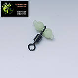 Вертлюг з намистинами (світяться), розмір L, фото 2