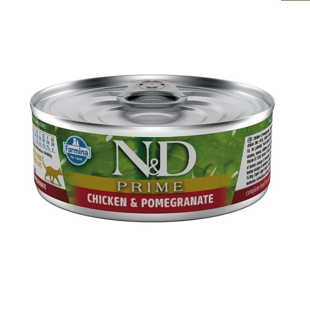 Вологий беззерновий корм Farmina (Фарміна) Grain Free Prime для кішок, з куркою та гранатом, 70 гр