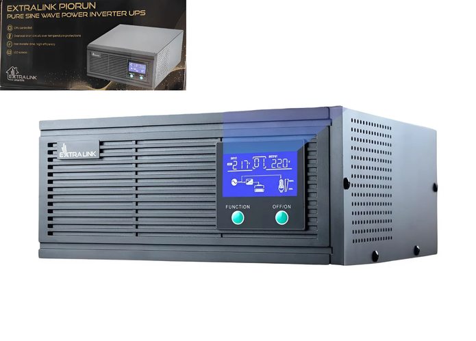 Бесперебойник ExtraLink 12V LPM-PSW-1200VA (1000Вт) ИБП под внешний ...