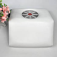 Витяжка для манікюру NDC 858-2 45 Вт ( потужна витяжка для нігтів манікюрний пилосос, змінні мішки ), фото 2