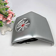 Витяжка для манікюру настільна NDC 858-2 45W потужна професійна манікюрна витяжка манікюрний пилосос, фото 3