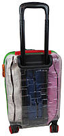 Прозора мала пластикова валіза + комплект органайзерів 42L My Luggage, фото 5