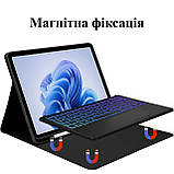 Чохол-клавіатура Smart Cover + Мишка для Lenovo Xiaoxin Pad Pro 2022 11.2" Ukr+Ru+En Black, фото 6