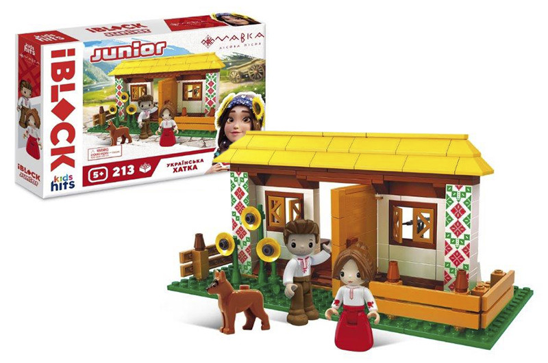 Конструктор Мавка український будиночок Iblock Junior PL-921-521