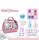 Набір косметики для дівчаток, косметичка прозора для макіяжу, фото 2