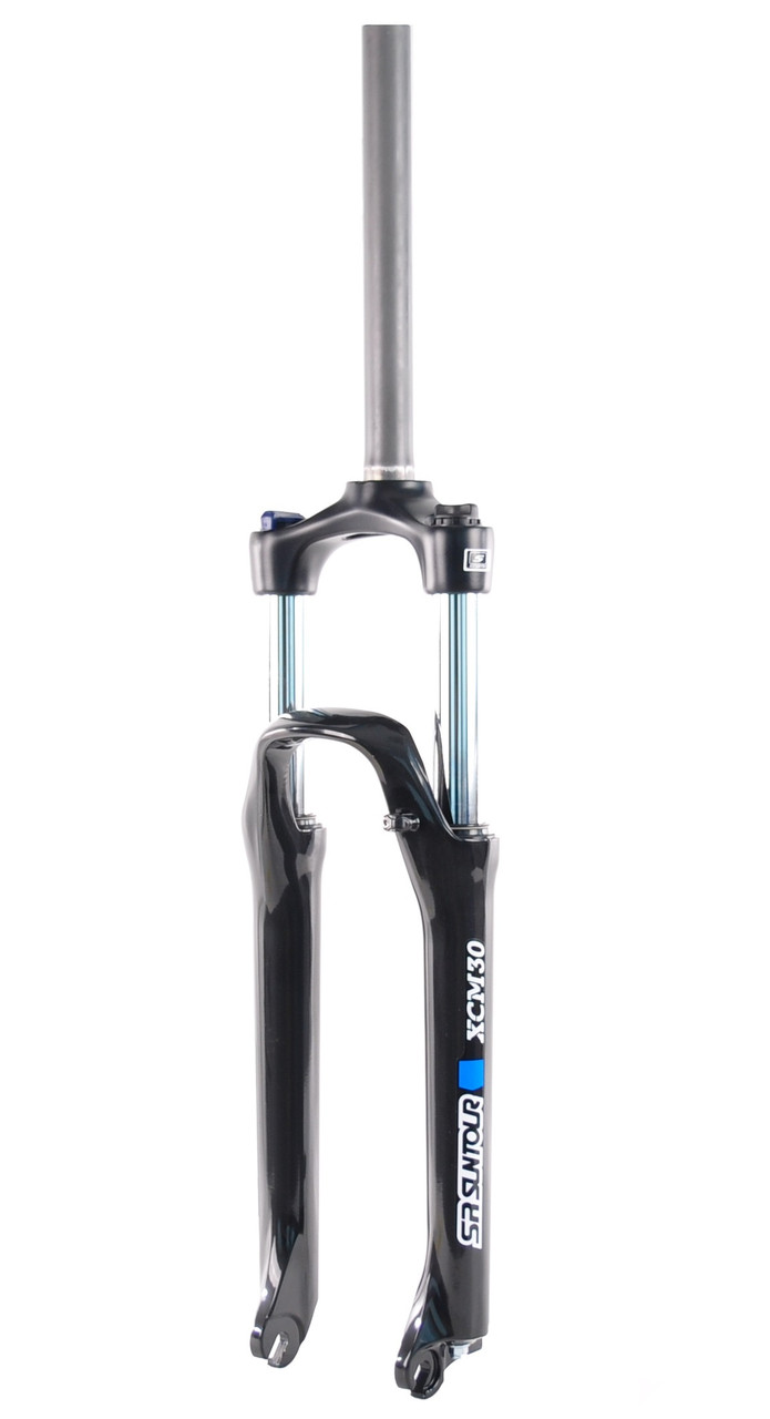Вилка 26'' Suntour XCM HLO Disc 28.6x260mm, хід 120mm, чорна