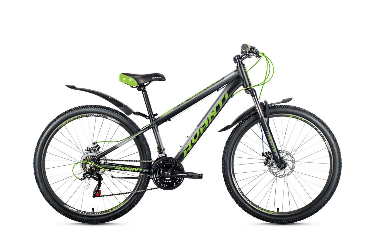 Велосипед 26" Avanti PREMIER рама - 13" чорно-зелений
