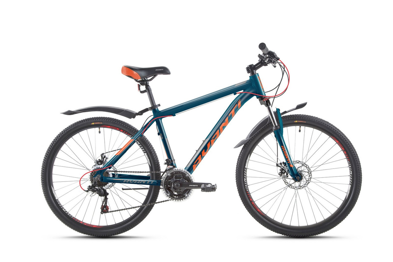 Велосипед 26" Avanti SMART 2024 рама - 15" синій з помаранчевим