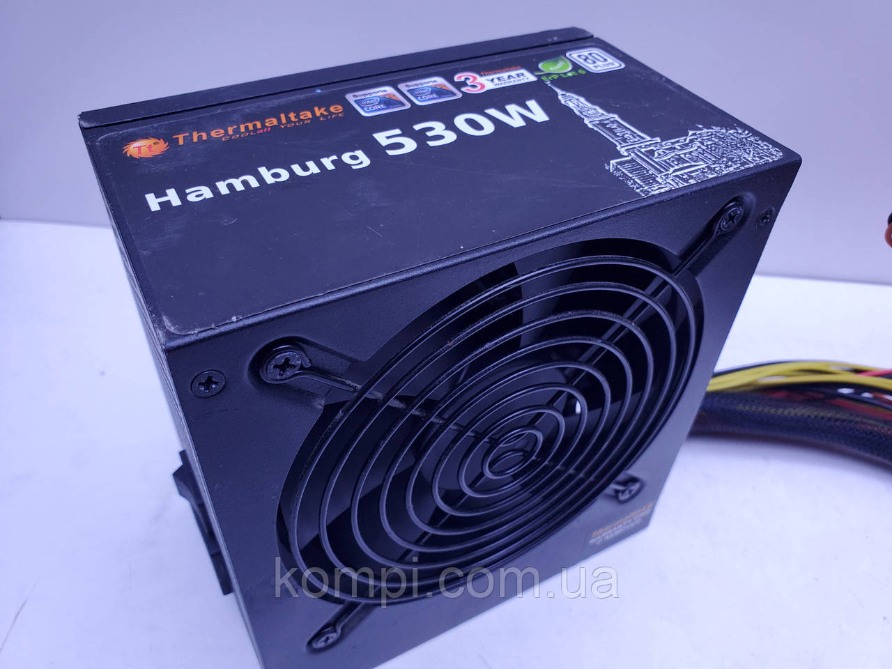 Блок живлення 530W Thermaltake Hamburg (TR2-530AH, 80Plus, б/у), фото 1